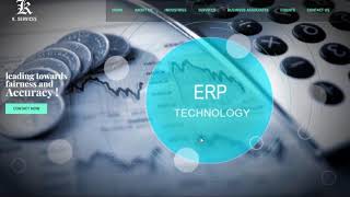 K. Services Website Development Design Invoke