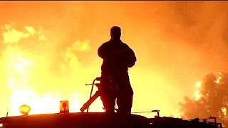 Yunanistanda Korkutan Yangın