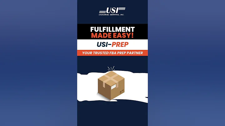 Amazon FBA Prep Just $0.40/Unit! NO Minimums – Limited Time USI Deal  #fbaprep #logistics #3pl