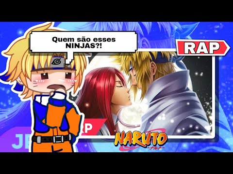 Time 7 React - Rap Minato e Kushina (Primeiro Amor) ❤ 🔥 | Gacha Club