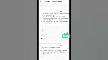 NPTEL | SWAYAM | DIGITAL VLSI TESTING | WEEK 8 | ASSIGNMENT ANSWERS #vlsi #vlsidesign #nptel #week8