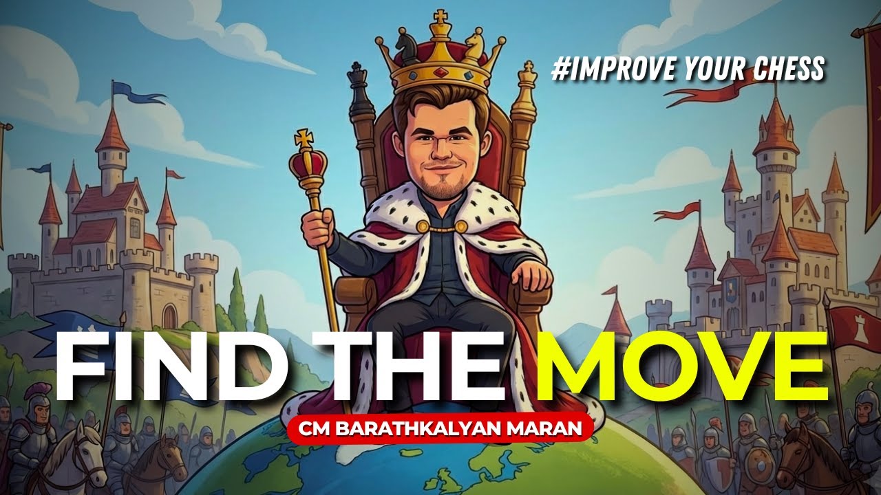 Find the Move | Magnus Carlsen vs Goran Fant | Improve Your Chess | CM Barath Kalyan Maran