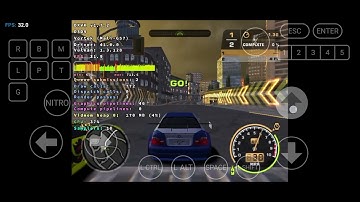 Need For Speed Most Wanted 2005 Winlator 10 final vortek driver unisoc t7225(t612) DXVK mali gpu