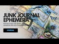 Creating Aged Ledger Junk Journal Ephemera
