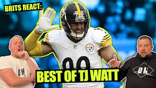 Were British Guys Impressed By TJ Watt? | First Time Watching | NFL Reaction | Brit Reacts | React