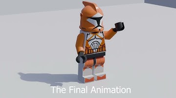 Blender Trial 2: LEGO Animation and Model