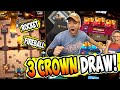 IMPOSSIBLE!!! ROCKET FIREBALL 3 CROWN DRAW in CLASH ROYALE!