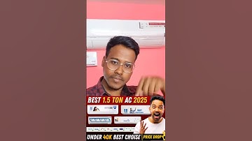 Best 1.5 Ton Ac 2025 under ₹40000 | New Release 2025🔥| Best AC in India #acunder40000 #bestacdeals