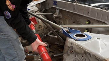 IT FITS! | Bending the wrecked R32 frame rails | Saving the Skyline