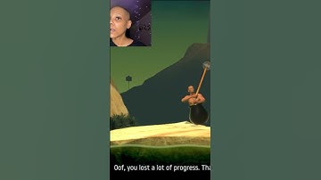 MY FIRST TIME PLAYING GETTING OVER IT😅 #funny #gaming #gameplay #shortvideo #funny #shortsfeed