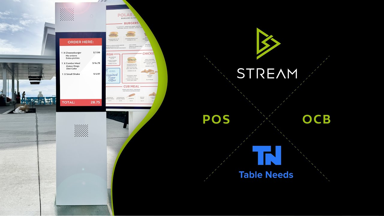 Stream and Table Needs POS Integration - YouTube