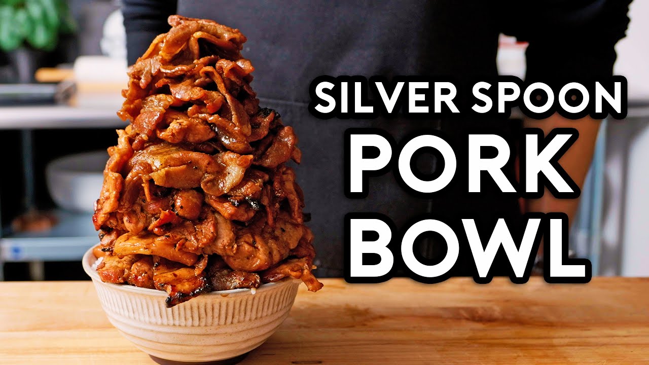 ⁣Pork Bowl from Silver Spoon | Anime with Alvin