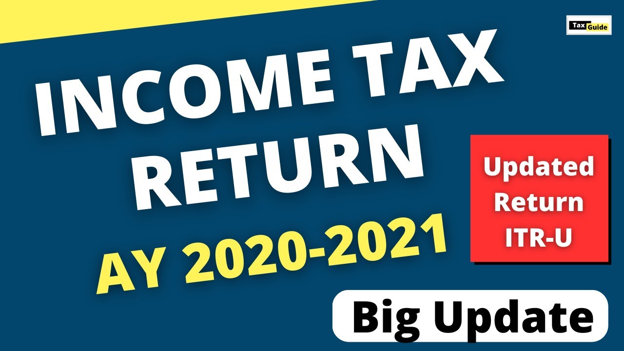 Tax Return AY 202021 Updated Tax Return for AY 202021