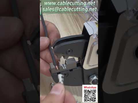 Multi-Function Terminal Crimping Machine, Plug and Play, Crimp Terminal Demo