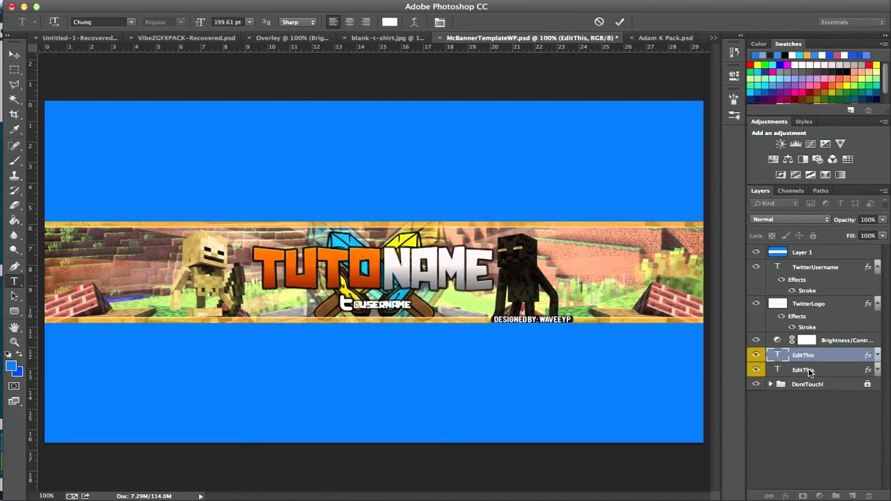 Free Minecraft Banner Template! /w Tutorial! - YouTube