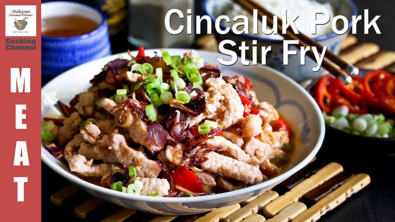  Cincaluk  Pork Stir Fry Malaysian Chinese Kitchen YouTube