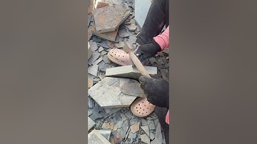 Hand Split Rusty Slate Crazy Flagstone for Outdoor Paving