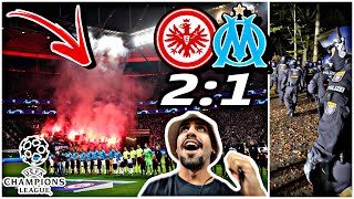 Eintracht Frankfurt vs Olympique Marseille - Stadionvlog | Marseille Fans übernehmen Frankfurt 🔥🤯