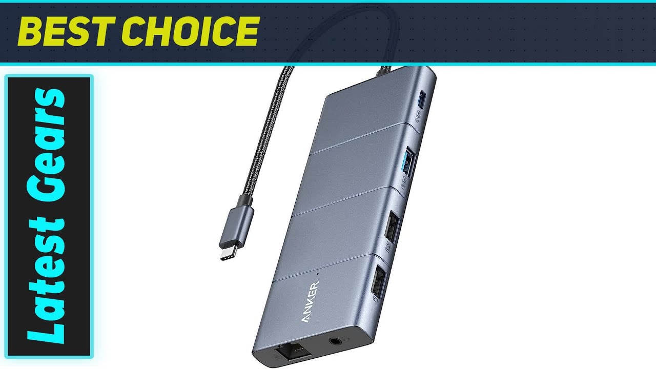 Best USB-C Hub? Anker 565 11-in-1 Docking Station - YouTube