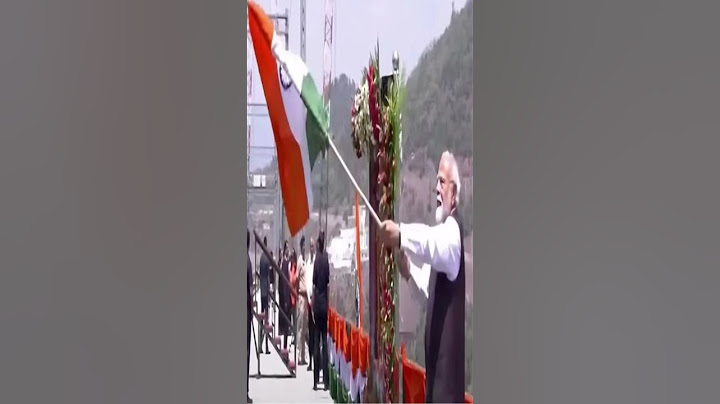 Prime Minister inaugurates the Chenab, the world's highest railway arch bridge,