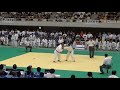 2017年IH 柔道 男子 団体 準々決勝 大成 vs 新田
