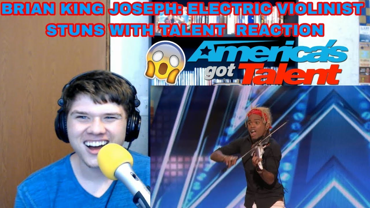 Brian King Joseph Electric Violinist Stuns With Talent America's Got