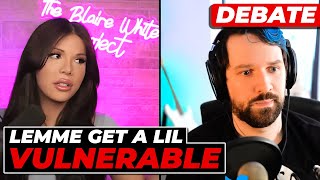 Blaire White Has A Vulnerable Moment During Trans Debate w/ Destiny