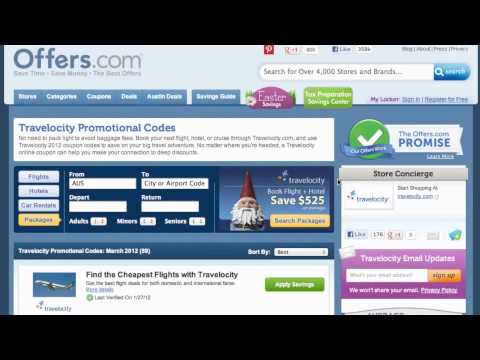 How To Use Travelocity Travel Coupons & Coupon Codes