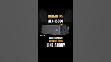 AHUJA👿  ALX-15000 /1200W.RMS LINE ARRAY👿
