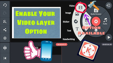 How to add Video Layer Option in Kine master II Without Root II Kinemaster  मई  Video Layer लाये