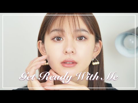 【GRWM】新作コスメを使って旬のモーヴメイク！最近の出来事お話ししながらゆるくメイクしていくよ！-Get Ready With Me-