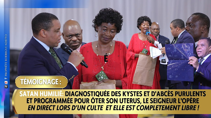 "J'AI ÉTÉ OPÉRÉE EN DIRECT PAR LE SEIGNEUR , SATAN A ÉCHOUÉ MON UTERUS EST TOTALEMENT LIBRE "😱