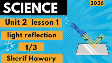 Science_ Unit 2 Lesson 1 light reflection  |Prep.3 - Part1/3 _1st Term