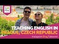 Day in the Life Teaching English in Prague, Czech Republic with Chris & Shelby