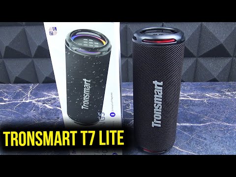 КРУТАЯ БЮДЖЕТНАЯ КОЛОНКА Tronsmart T7 Lite - 24 часа музыки, подсветка, IPX7