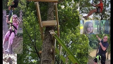 We attempt to Build a Tree Fort with a Zipline Platform!!