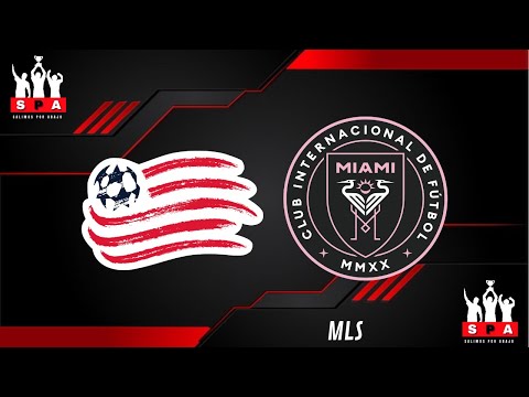 NEW ENGLAND VS INTER MIAMI EN VIVO ⚽️ ⚽️ ⚽️ - MESSI EN LA MLS - FECHA 18 - ZONA A -