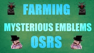 How An Evil Genius Is Farming Mysterious Emblems ( Bounty Hunter ) Old School Runescape 2007 (OSRS)