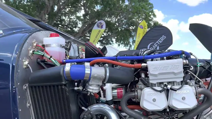 Rotax 916is 160hp engine at sun n fun 2023 #sunnfun #rotax #rotax916is