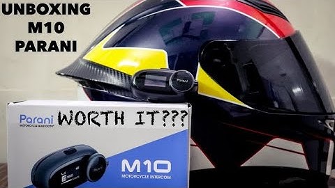 Parani M10 Motorcycle Intercom by SENA | Unboxing video  | Most Affordable SENA | LCD Display