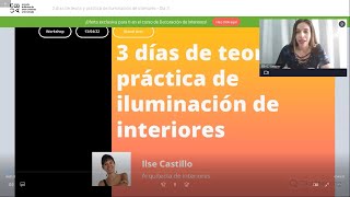 EBAC MÉXICO - WORKSHOP DÍA 3 - 3 DÍAS DE TEORÍA Y PRÁCTICA DE ILUMINACIÓN DE INTERIORES