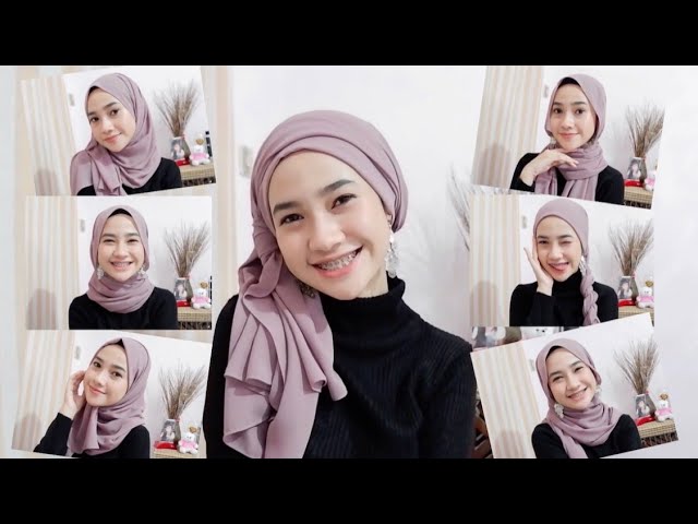 anting hijab simple