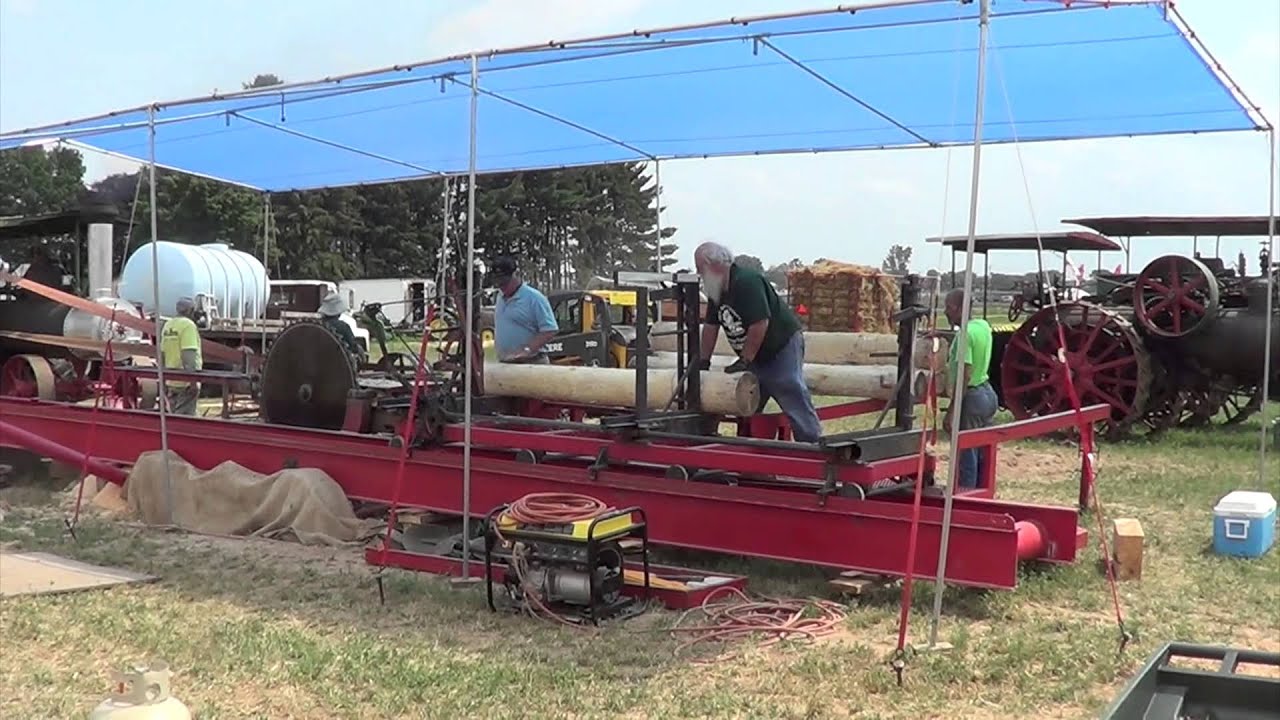 Sawmill at the 2012 Wisconsin Farm Technology Days YouTube