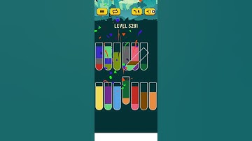 water sort puzzle - level 3281