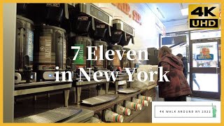 7 Eleven New York   Walk around NY 2022 4K