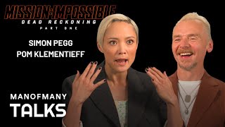 Exclusive: Simon Pegg and Pom Klementieff Reveal Tom Cruise's ‘Terrifying’ Mission: Impossible Stunt