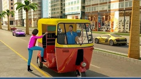 New York City Auto Rickshaw Driving Simulator - Crazy Tuk Tuk Diver - Android Gameplay | rikshaw