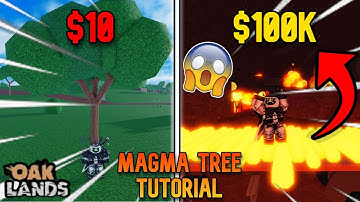💰The EASIEST Money Making Method For Starters in Oaklands (Magma Tree Tutorial)