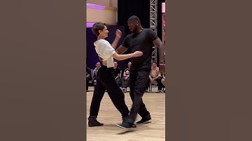 Improvised Dance Contest ! Random Partner and Song ! Kenneth Rutland & Emeline Rochefeuille at DCS23