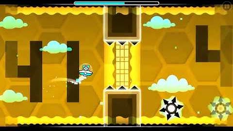 Geometry Dash - Flappy Hexagon ✔️ - Hard Level!